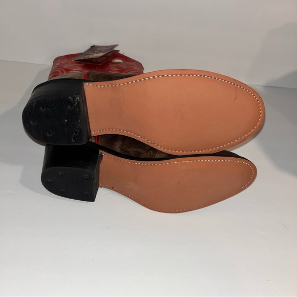 NEW Old West Roper Boots Leather Size 070 Women's CCY2514G - Picture 4 of 5